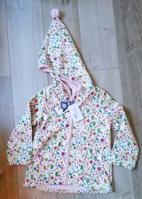 Schmuddelwedda   Softshelljacke mit Fleecefutter Zipfelkapuze Reflektor 128 NEU