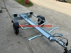 New FLATPACK Erde PM320 Single Motorcycle Motorbike Bike Trailer 300KG MGW