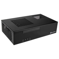 SilverStone SST-ML09B HTPC PC Black Mini-DTX Mini-ITX Acrylic Plastic Steel 7