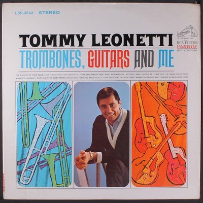 TOMMY LEONETTI: trombones, guitars and me RCA 12'' LP 33 RPM