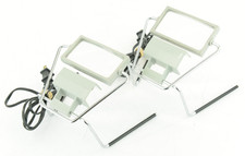 2 Bausch  Lomb Illuminated Magnifying Stands