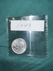 1949 Washington 25C Silver Quarter / UNC