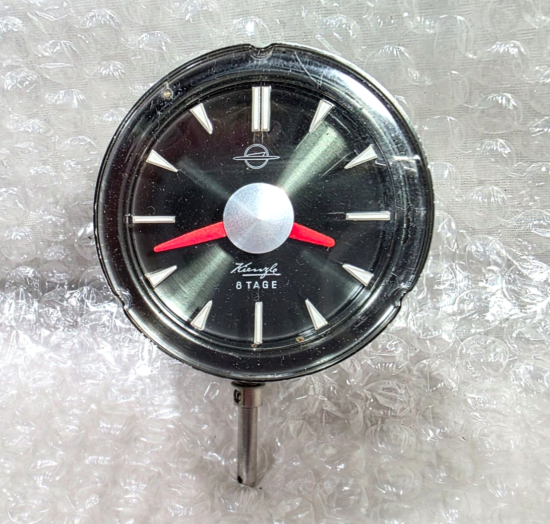 Vintage 8 Day 8 TAGE WWII Era Clock Kienzle Opel Car German Auto