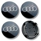 Fits Audi Alloy Wheel Centre Cap Hub x4 Black 68mm Many Models 8D0601170