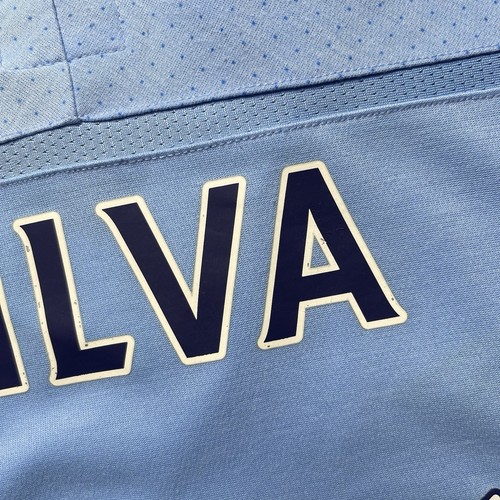 MANCHESTER CITY UMBRO 2011/2012 SOCCER FOOTBALL HOME JERSEY #21 SILVA SIZE “42” - Picture 13 of 19