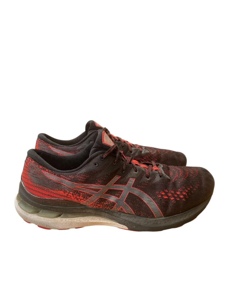 ASICS Gel Kayano 28 Men's Black Red Running Shoes Wide Size US 12  EUR 46.5 - image 2 of 4