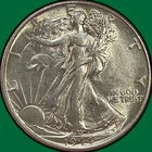 1944 Walking Liberty Half Dollar Choice Almost Uncirculated AU+/UNC Coin #43403