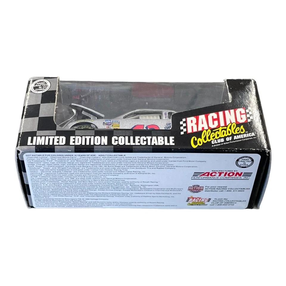 Bobby Hamilton 25th Anniversary STP Action RCCA Hood Open 1996 #43 1/64 - Image 4 of 4