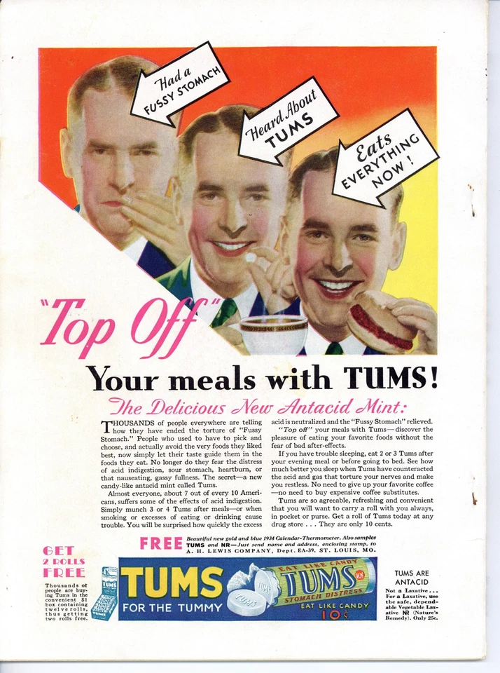 Film Fun Magazine #541 VG 4.0 1934 - Image 2 of 3