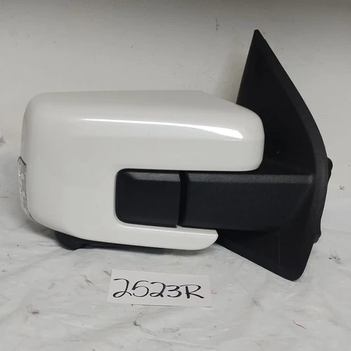 2021-2025 Ford F150 F-150 Passenger Right Mirror Power Fold CAMERA STAR White