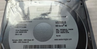 Western Digital Caviar SE 250GB Internal 7200RPM 3.5