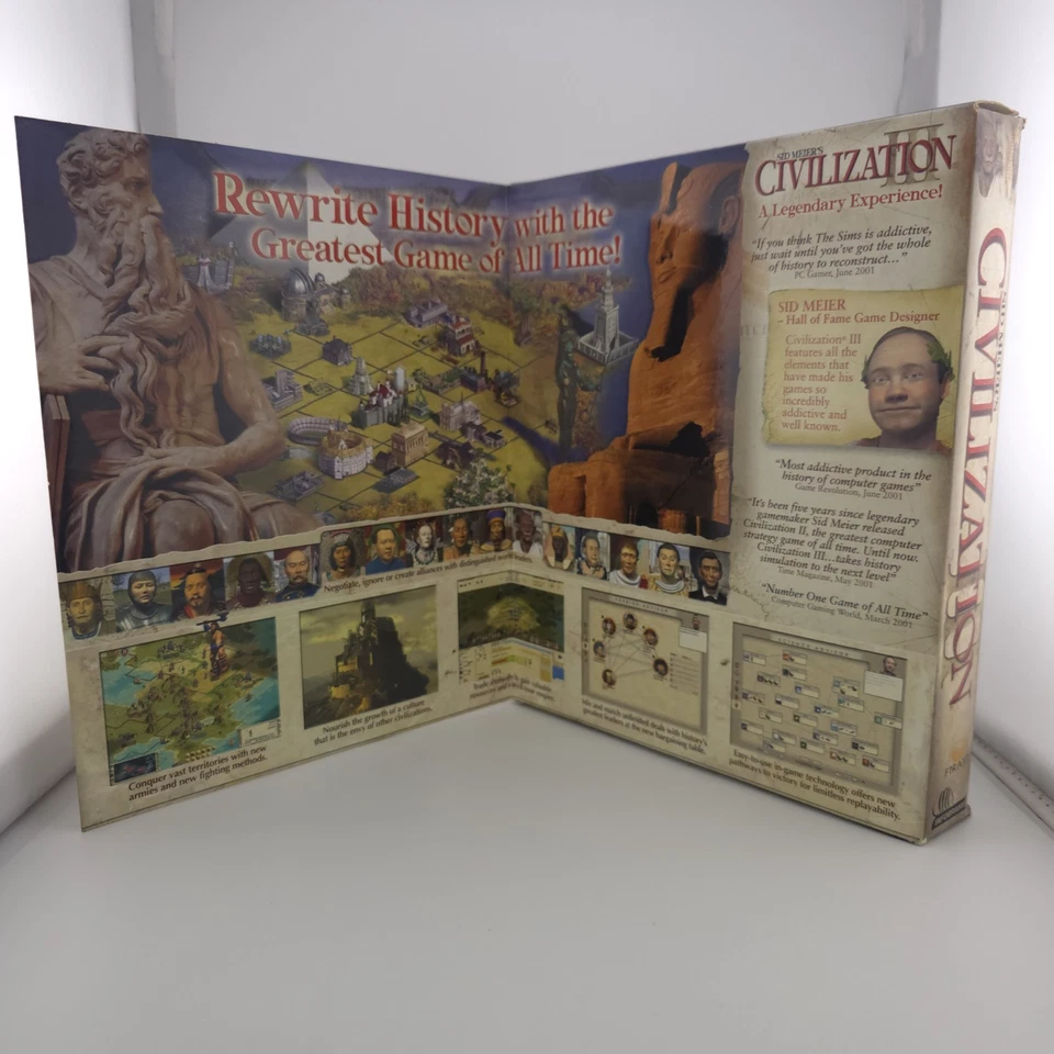 Civilization III, 2001, Big Box, New & Sealed - Image 4 of 4