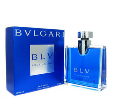 Bvlgari BLV pour Homme Perfume Eau de Toilette for Men 3.4 oz /100ml New In Box