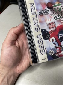 NFL QUARTERBACK CLUB 96 1996 (Sega Saturn) Complete CIB READ Reg Card