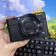 Sony Cyber-Shot DSC-RX100 20.2MP 3.6x Compact Digital Camera Black