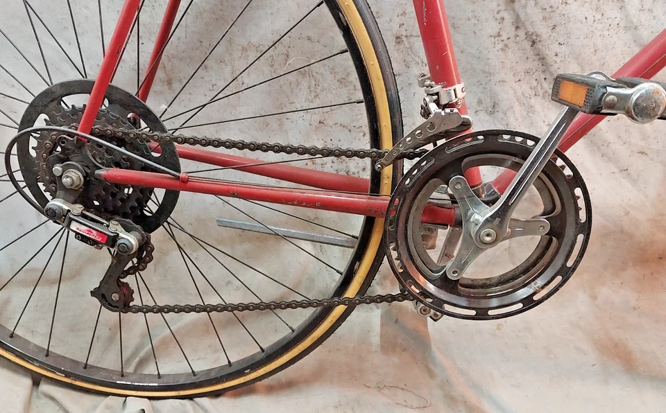 72' Raleigh Grand Prix Touring Road Bike 61cm X-Large Lugged Steel Cafe Commuter - Image 3 of 4