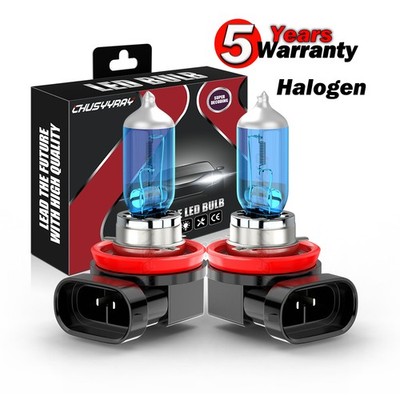 Light Bulbs 2Pcs H11 Halogen Car Headlight 55W 12V Low-Beam Driving Lights New