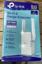 Image of TP-LINK RE605X Ax1800 Wi-fi 6 Range Extender - White Sealed Box