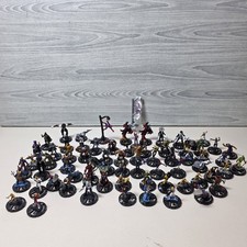 Heroclix Bundle Lot Marvel Spiderman Captain America Minature Figure Collection