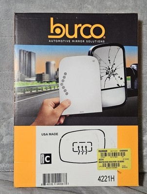 Burco Left Side Heated Mirror Replacement Redi-Cuts 4221H