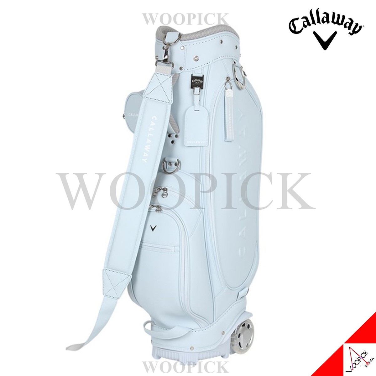 【Callaway】Hanna Women's Caddy Bag Callaway 2024 HANNA Women's Wheeled Caddie Bag 8.5
