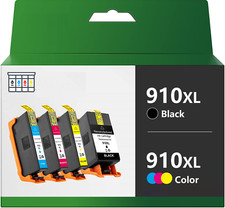 4pk Compatible Ink Cartridge for HP 910XL 910 OfficeJet 8010 8025 8035 8028 8022