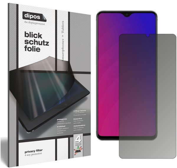 Schutzfolie FüR Oppo F9 Blickschutzfolie Matt Folie Display Schutz Dipos-image