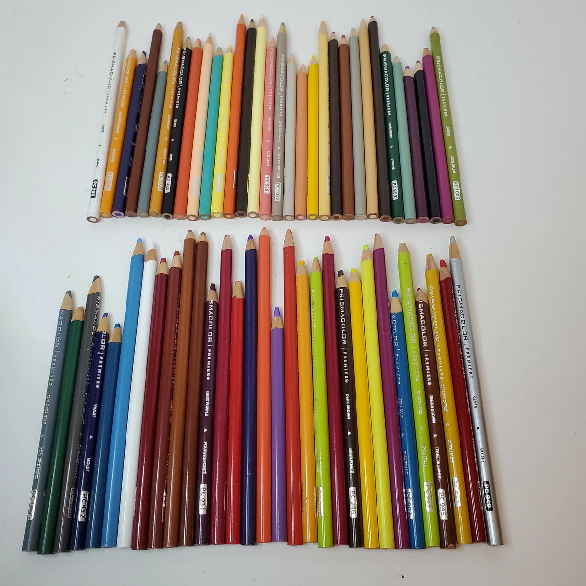 Prismacolor Premier Colored Pencil Lot of 62 Mixed Colors 50%+