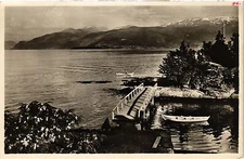 Old postcard AK NORWAY Utsigt fra Kviknes Hotel, Balholm (257971)