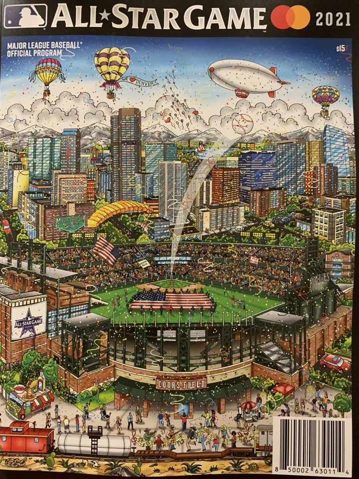 2021 MLB ALL STAR GAME TWO (2) PROGRAM SET FAZZINO & GAMEDAY VERSIONS SHIPS 7/28 - Image 3 of 3