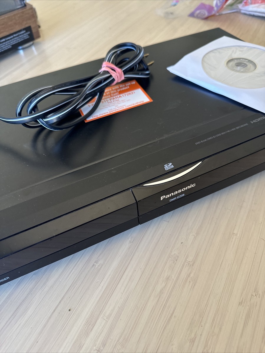 Panasonic DMR-EZ28 HDMI 1080p DVD Recorder /No Remote W