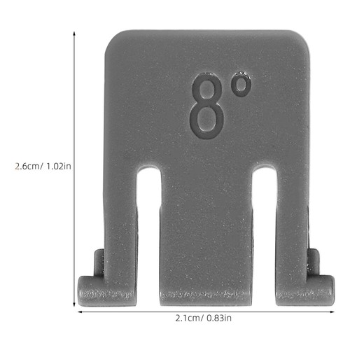 Remplacement Plastique Professionnel Stable Jambe D'inclinaison Du Clavier - Afbeelding 2 van 12