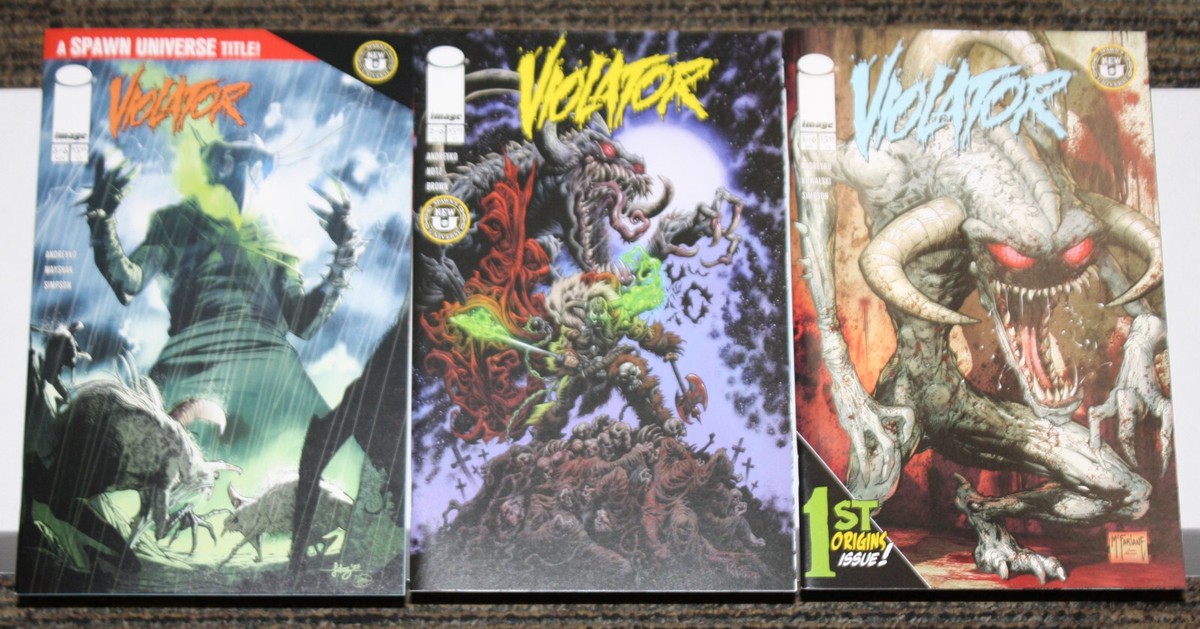 Image Spawn: Violator #1-6 COMPLETE SET - McFarlane ALL 1sts, #1