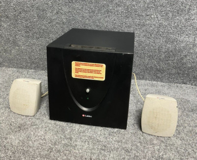Labtec Mini Speakers Laptop Compact Audio Pair System