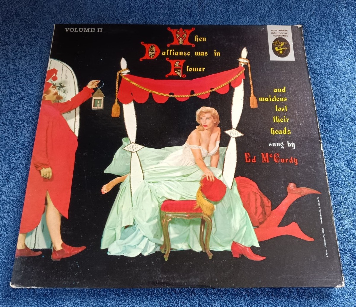 ED MCCURDY When Dalliance Was In Flower Vol 2 LP Elektra ED MCCURDY When Dalliance Was In Flower Vol 2 LP Elektra