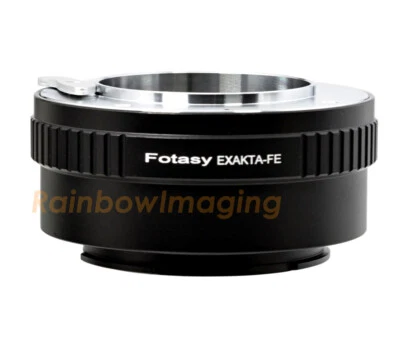 FOTASY Exakta Lens to Sony E-Mount A7 A7r A7s A9 II III IV 7c Aplha 1 Camera adapter