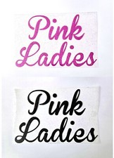 Grease Pink Ladies iron on tshirt transfer vinyl sandy hen night party costume