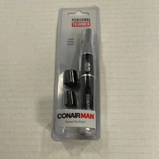 Conair Man Personal Trimmer - 1 Blade Cutting System - New In Original Packaging