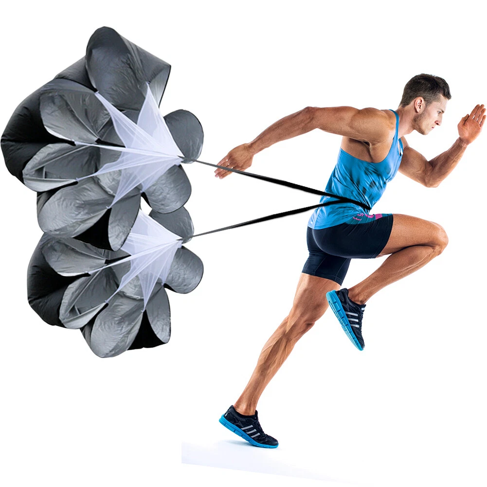 Running speed training, speed exercise resistance parachute