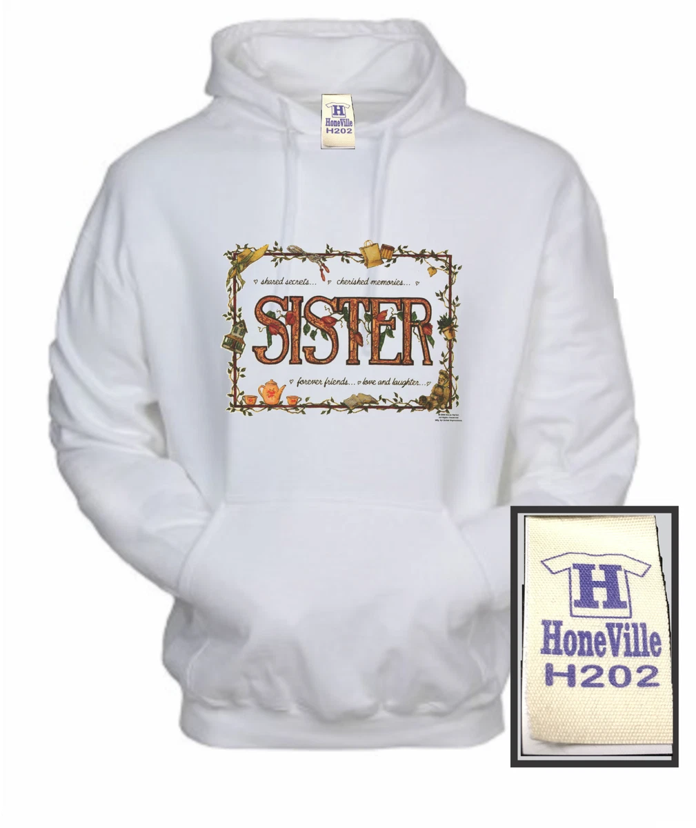 White sisters hoodie cheap