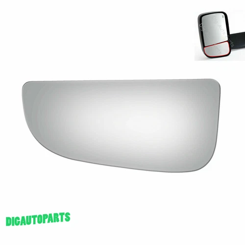 Replacement Mirror Glass for 2010-2020 Ram 2500 Driver Left Side LH Convex Lower