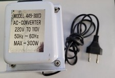 300 Watt Step Down Voltage Converter 220v To 110v Transformer 300W 449-300D New