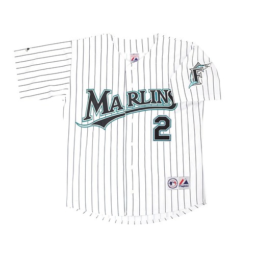 Hanley Ramirez Florida Marlins Home White Jersey w/ Team Patch Men's (S-3XL) - Picture 2 of 4