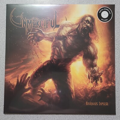 UNMERCIFUL-RAVENOUS IMPULSE-LP-VINYL-COLOR BLACK-death-metal