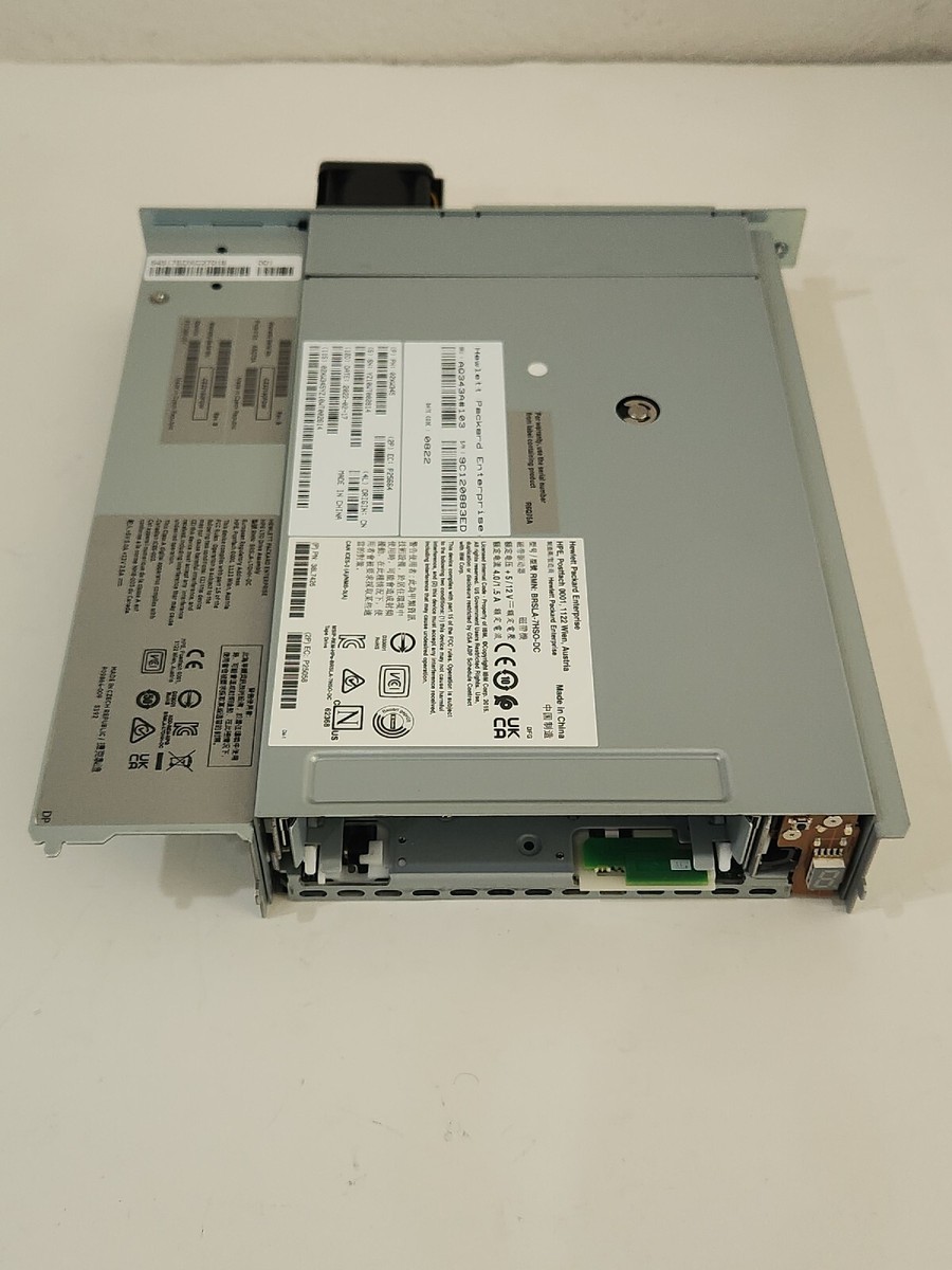 HP LTO9 HH SAS Library Module R6Q75A IBM P/N 02XW345 CZ22190FGW 12