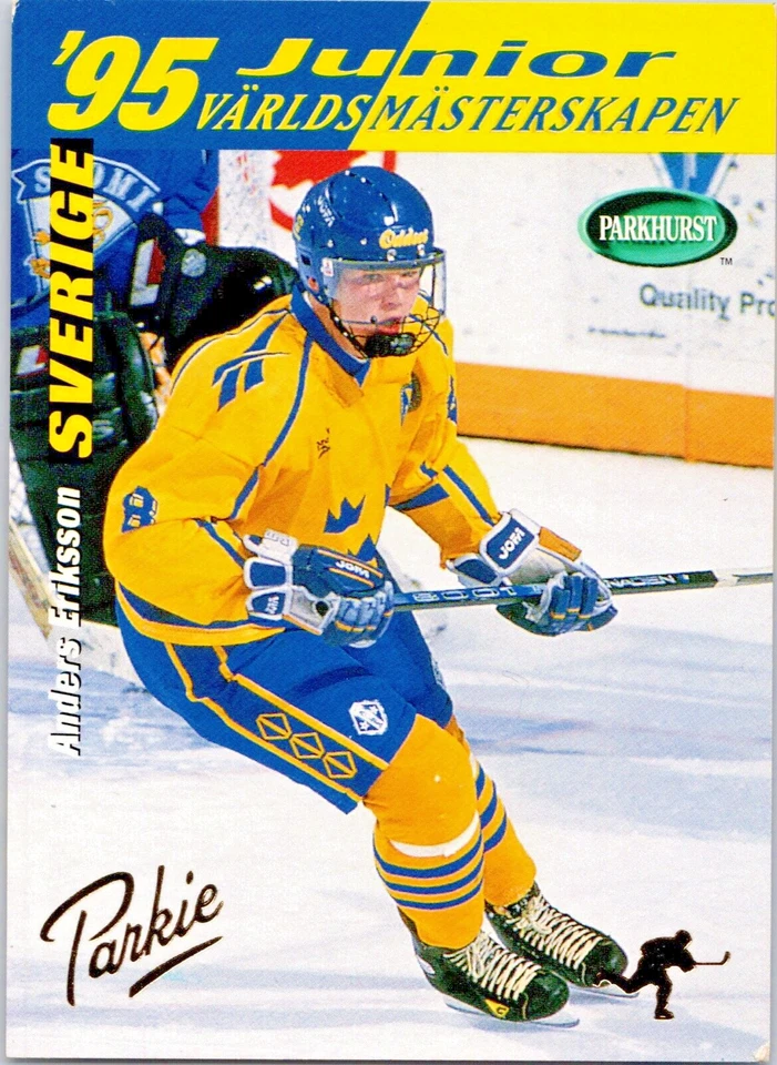 1994-95 Parkhurst SE Anders Eriksson Sweden #SE233 - Image 2 of 3