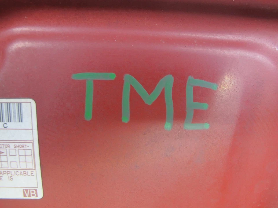 91-95 TOYOTA SW21L MR2 NO TURBO CAPÓ TRASERO CUBIERTA TAPA ROJO OEM Foto 2 de 4