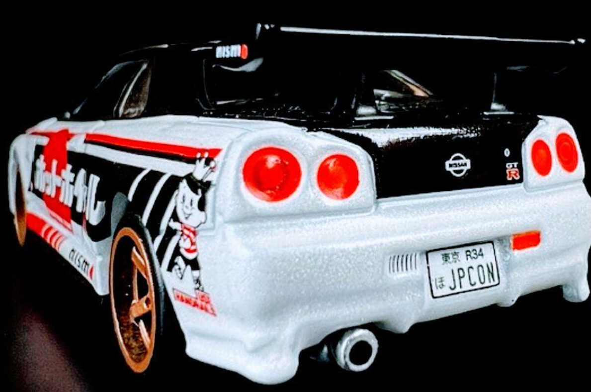 Hot Wheels Japan Convention 2025 NISSAN SKYLINE GT-R BNR34