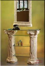 Fernsehtisch Lowboard Sideboard TV Tisch Regal TV Schrank Wandregal  Antik