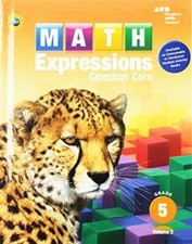 Math Expressions: Student Activity Book, Volume 2 Hardcover Grade 5 - GOOD